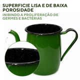 Bule De Café Chá Agata 1 Litro Esmaltado Modelo Antigo