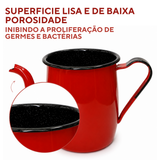 Bule de Agata Vermelho 1 Litro