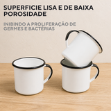Caneca Agata 180ml Esmaltada