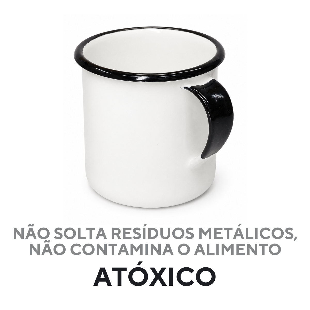 Caneca Agata 180ml Esmaltada
