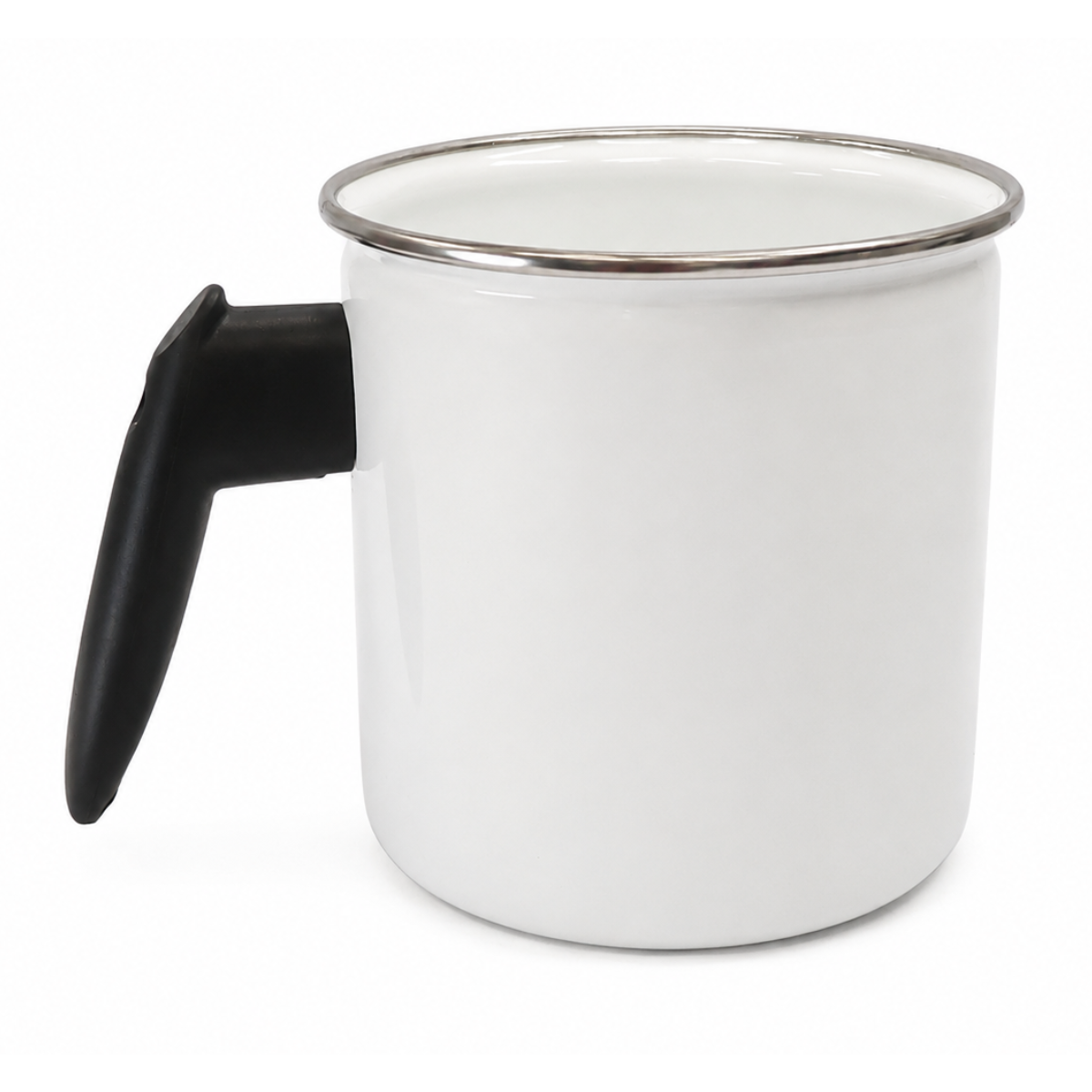 Caneca Leiteira Agata 1,25 L Esmaltada Fogão Indução
