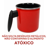 Leiteira Agata 1,25 Litro Esmaltado Aço Vitrificado