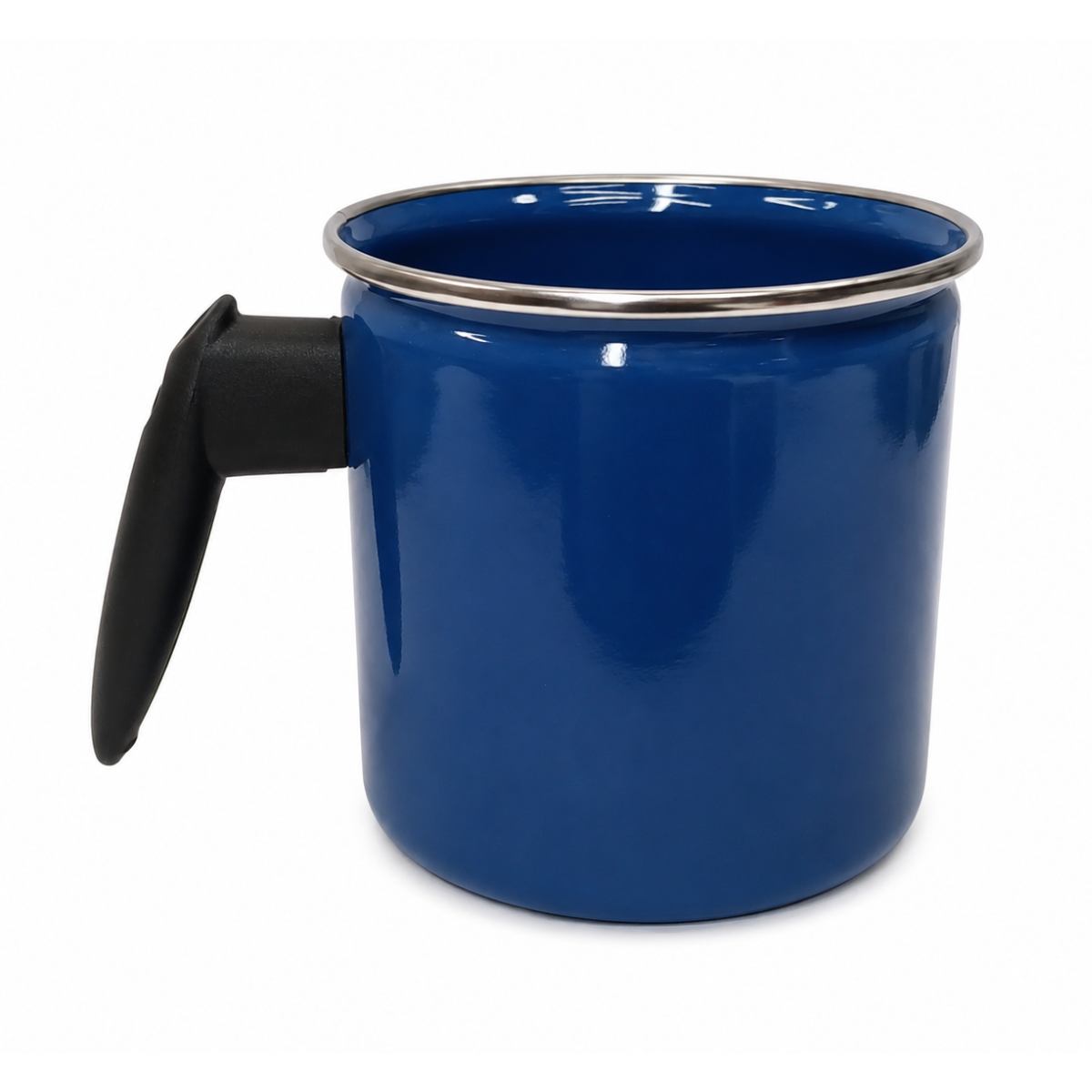 Leiteira Caneca Agata Aço Vitrificado 1,25 L Indução Leite