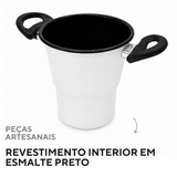 Cuscuzeira Ágata Branco