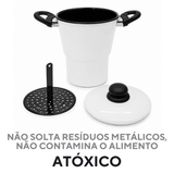 Cuscuzeira Ágata Branco