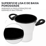 Cuscuzeira Ágata Branco