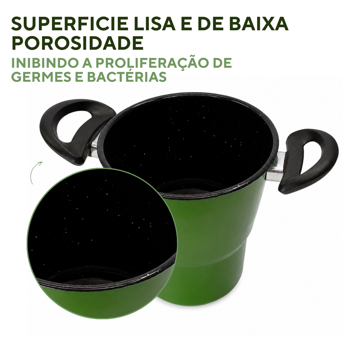 Cuscuzeira Ágata Verde