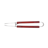 Pegador Para Churrasco de Aço Inox e Madeira - A Gourmet