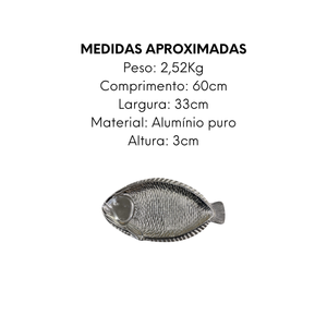 Travessa Motivo praiano Marteletto 60cm - A Gourmet