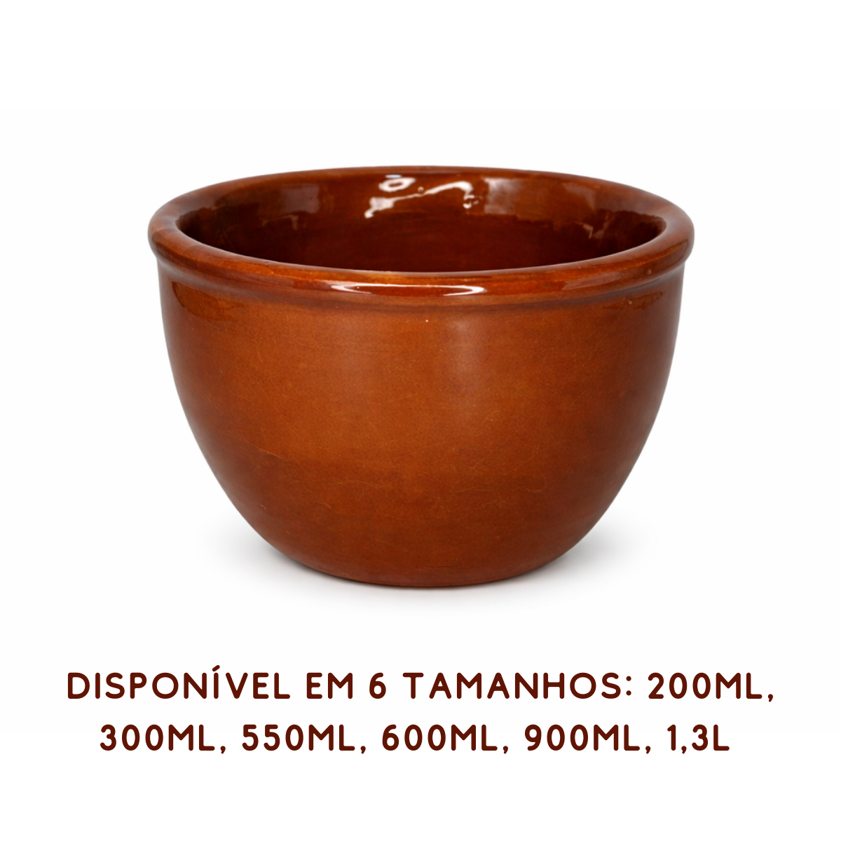 Cumbuca Cerâmica Alta Barro N°000
