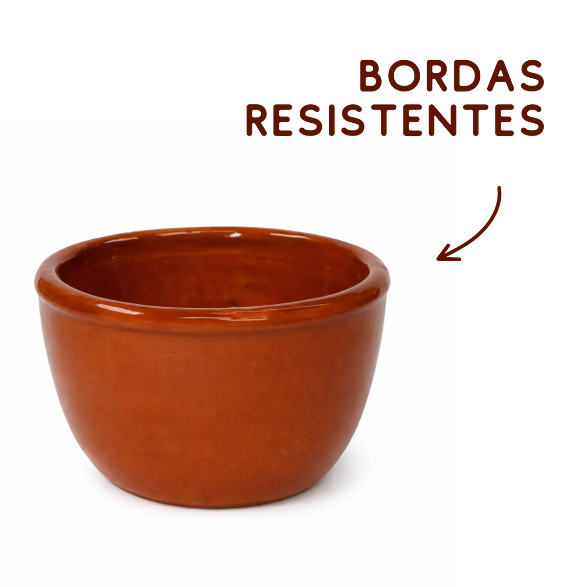 Cumbuca Cerâmica Alta Barro N°000
