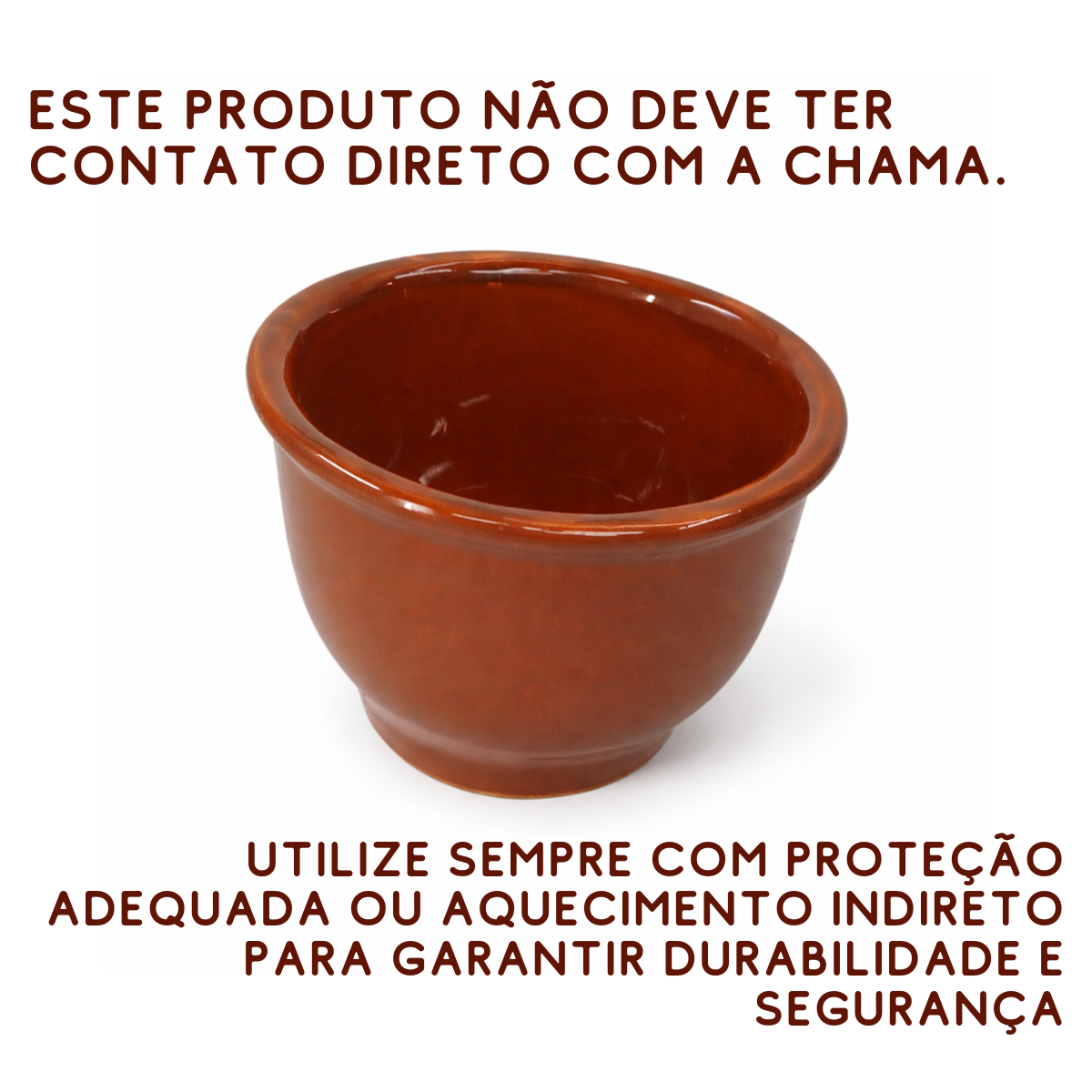 Cumbuca alta Cerâmica Barro N°0