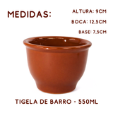 Cumbuca alta Cerâmica Barro N°0