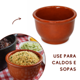 Cumbuca Cerâmica Alta Barro 900ml