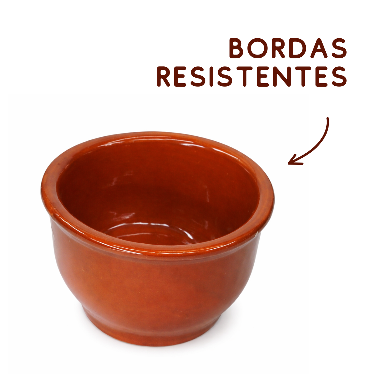 Cumbuca Cerâmica Alta Barro 900ml
