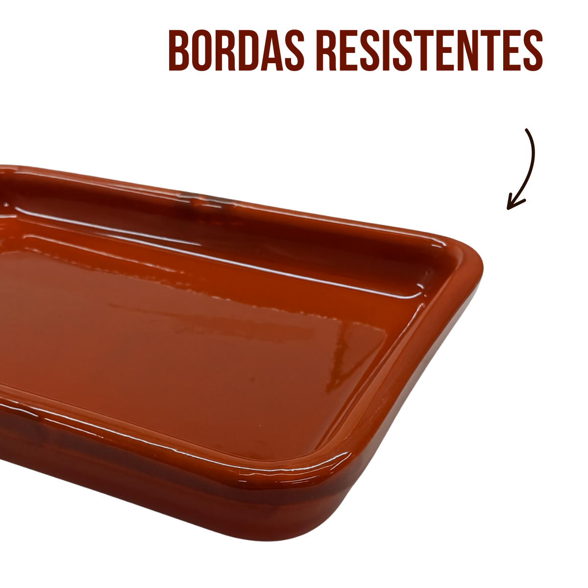 Assadeira Ceramica Barro 1Litro