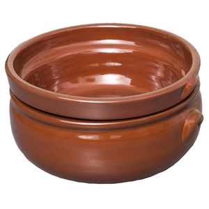 Banho Maria de Ceramica Barro Esmaltado - A Gourmet