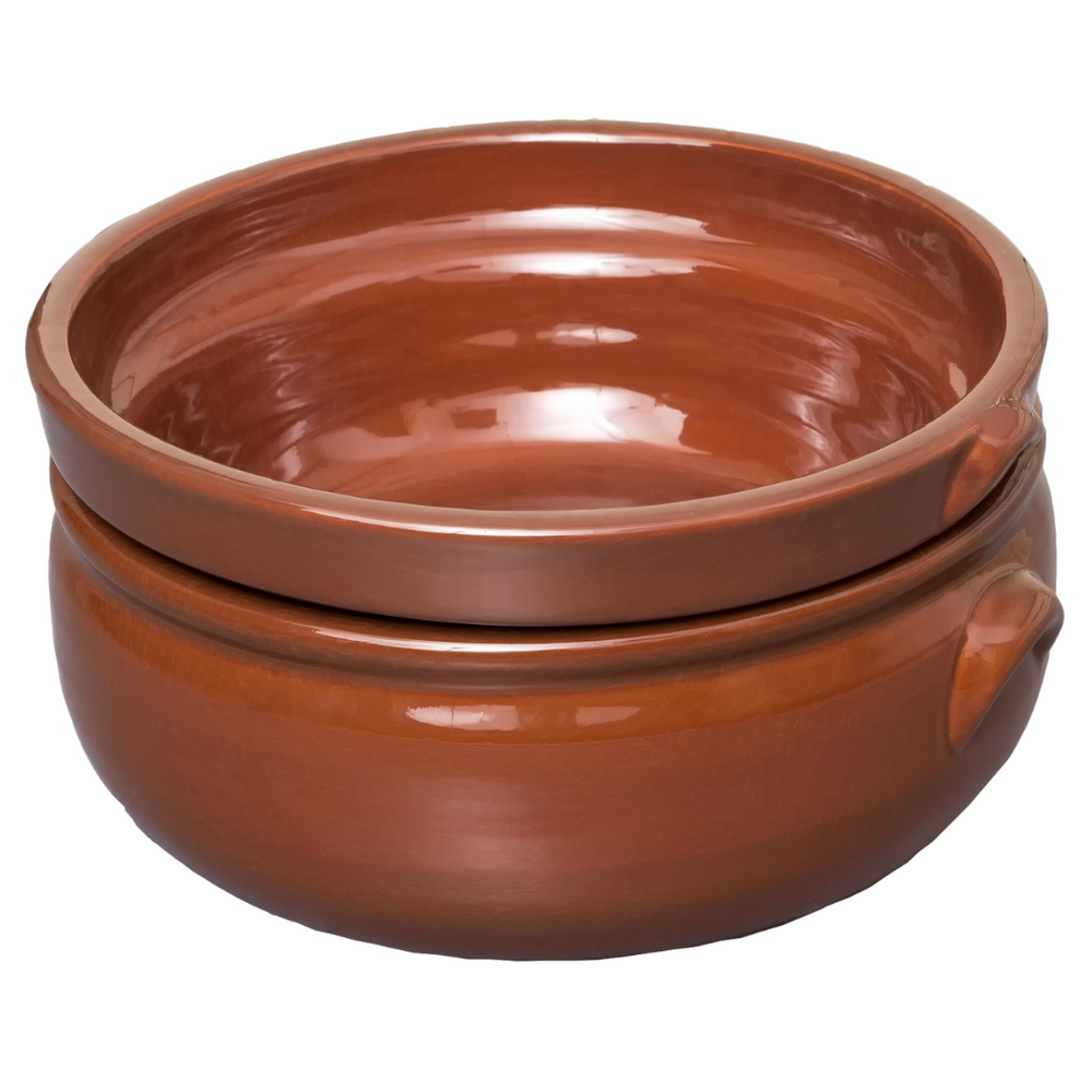 Banho Maria de Ceramica Barro Esmaltado - A Gourmet