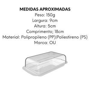 Mantegueira Break Branca de Polipropileno OU