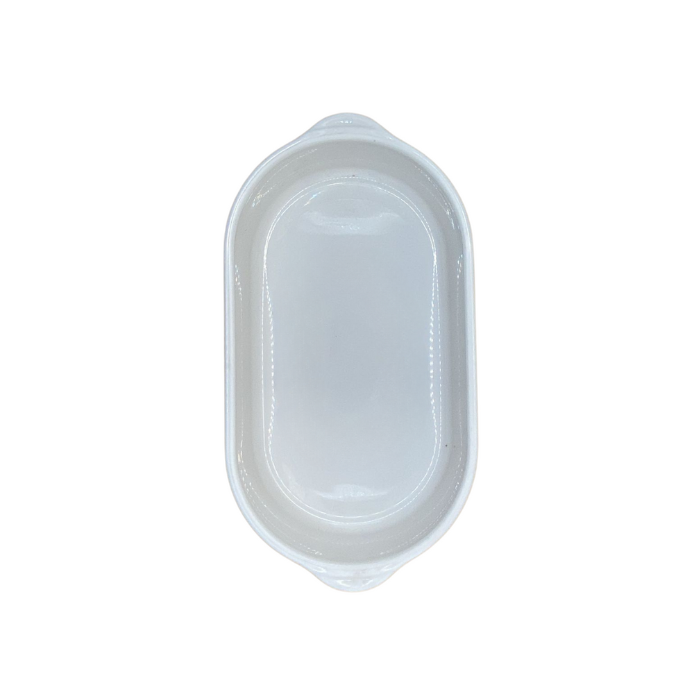 Assadeira Branca de Polipropileno 750ml - A Gourmet