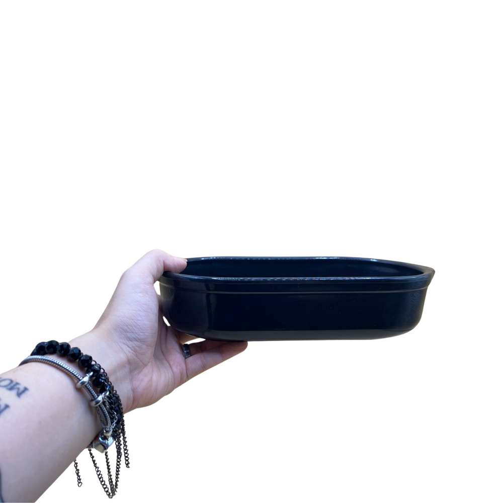 Assadeira Preta de Polipropileno 750ml - A Gourmet