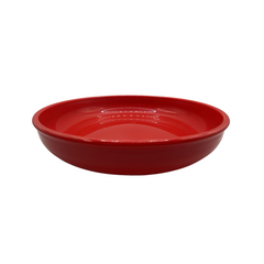 Prato de Polipropileno 25cm Vermelho - A Gourmet
