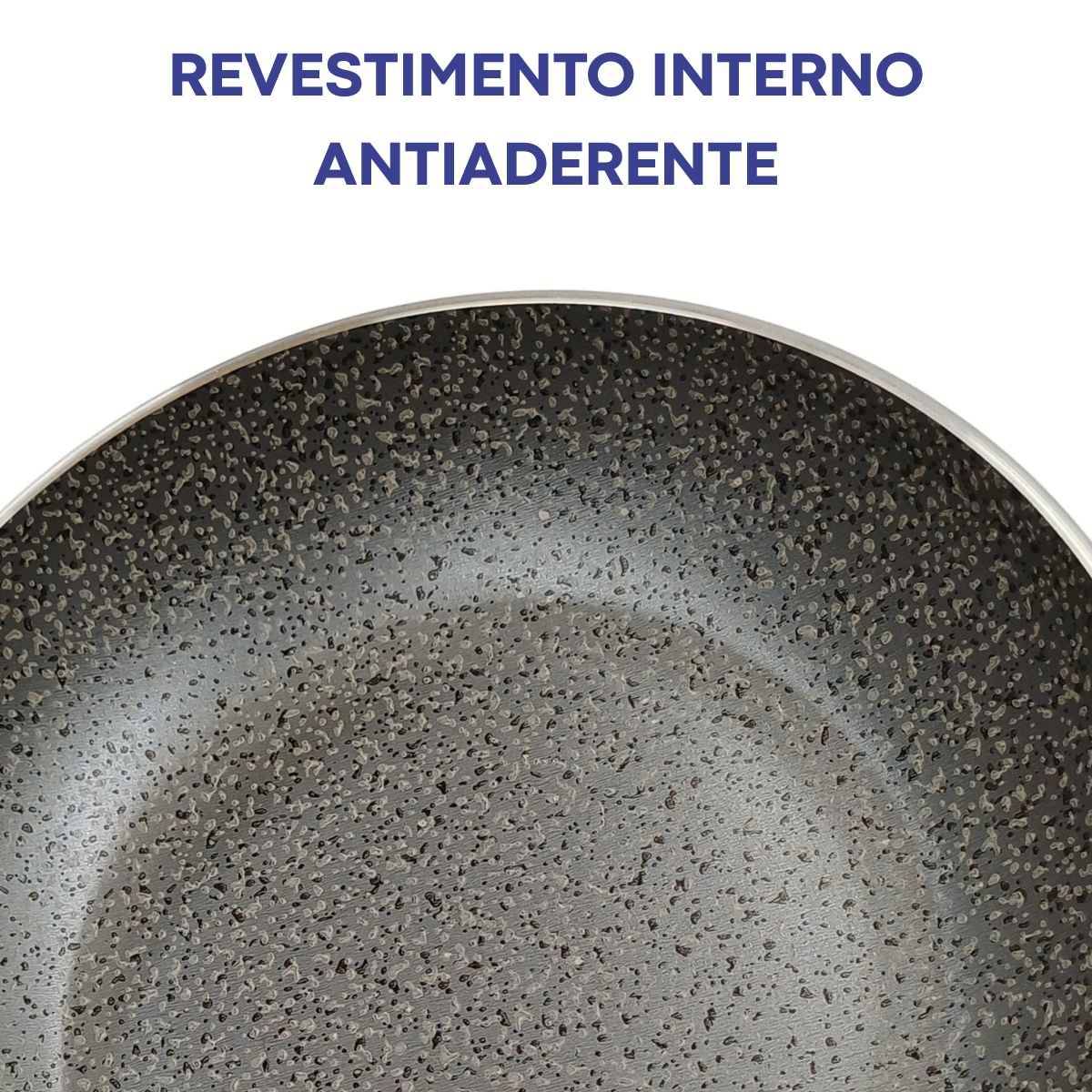 Frigideira Multiflon Preta 20cm