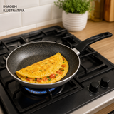Frigideira Multiflon Preta 20cm