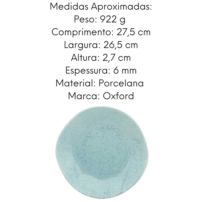 Jogo 16 Peças Blue Bay Oxford em Porcelana Main Image