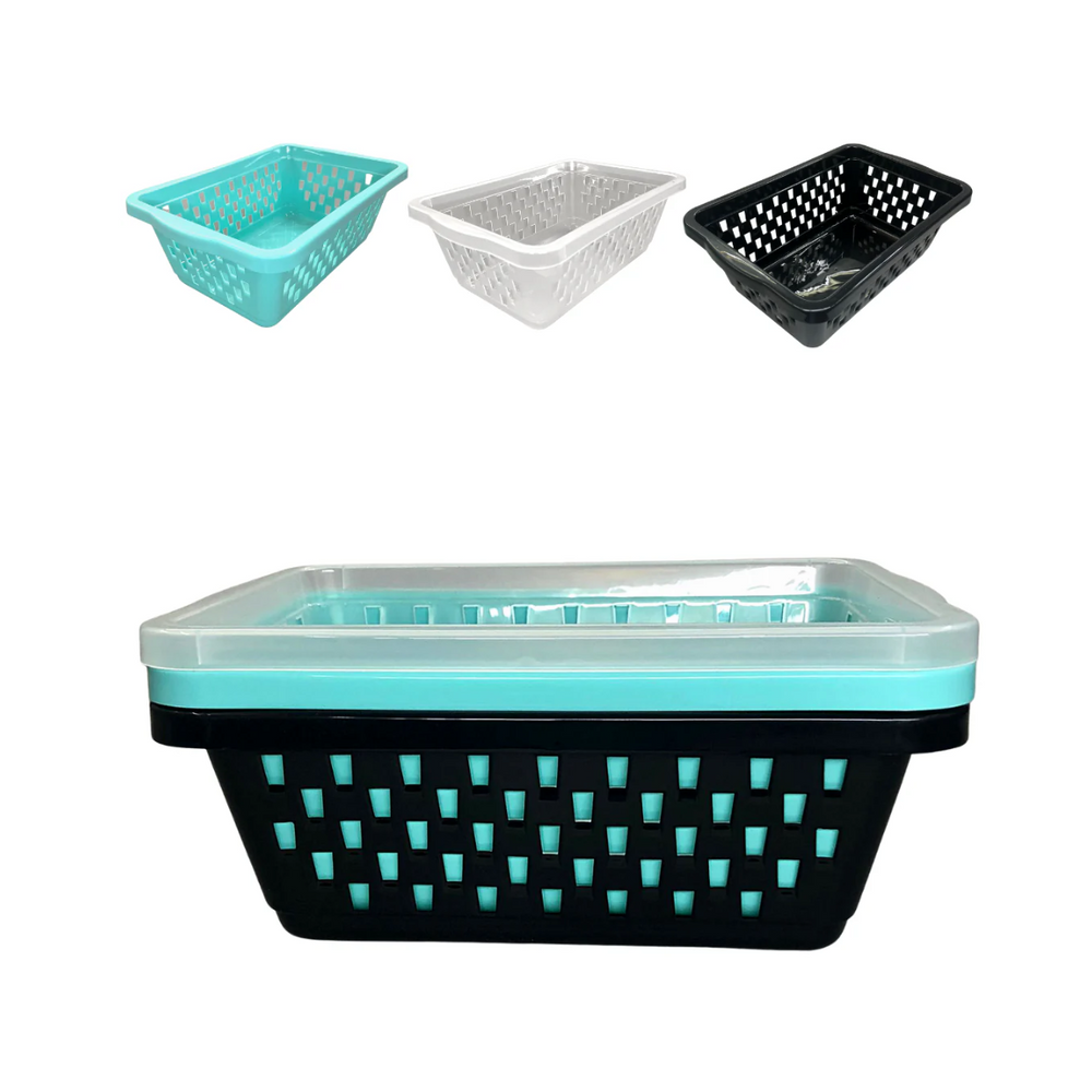 Cesta Organizador Sortido de Polipropileno 6L Erca Plast