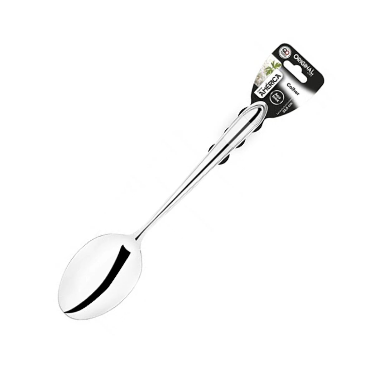 Colher América Grande em Aço Inox 32,5cm Original