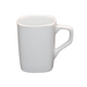 Caneca Quadrada 150ml Porcelana Branca