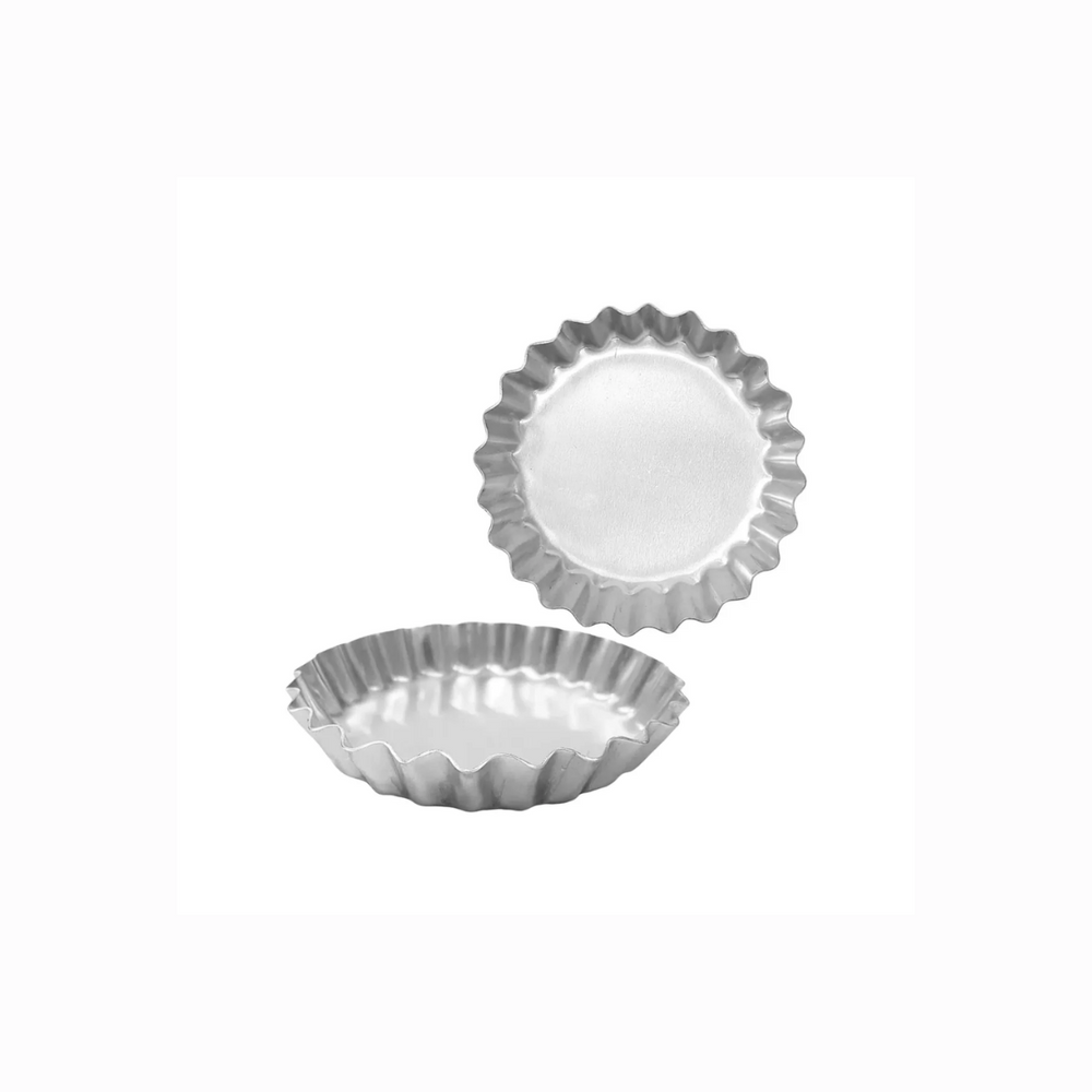 12 Forminha Para Torta N6 em Aluminio R&S