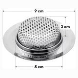 Ralo de Pia em Aço inox 9 cm Premium Original
