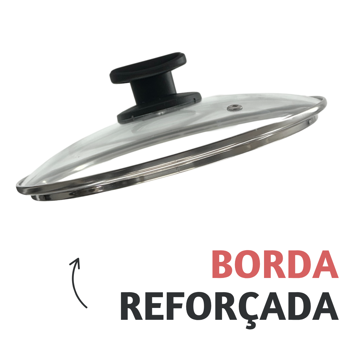 Tampa Vidro N18 Pegador Baquelite