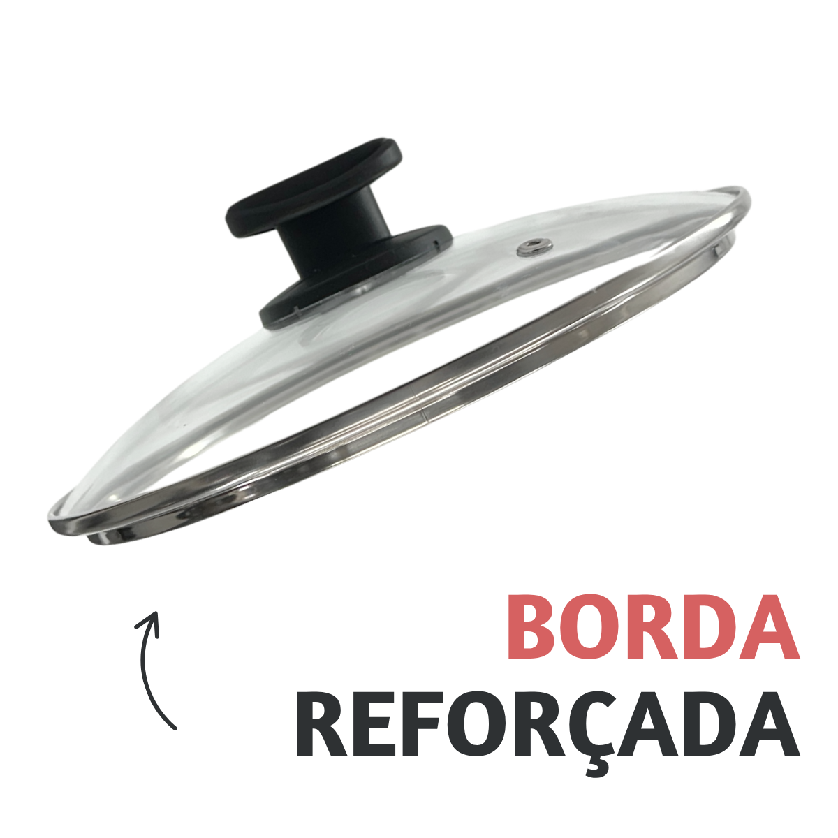 Tampa Vidro N22 Pegador Baquelite