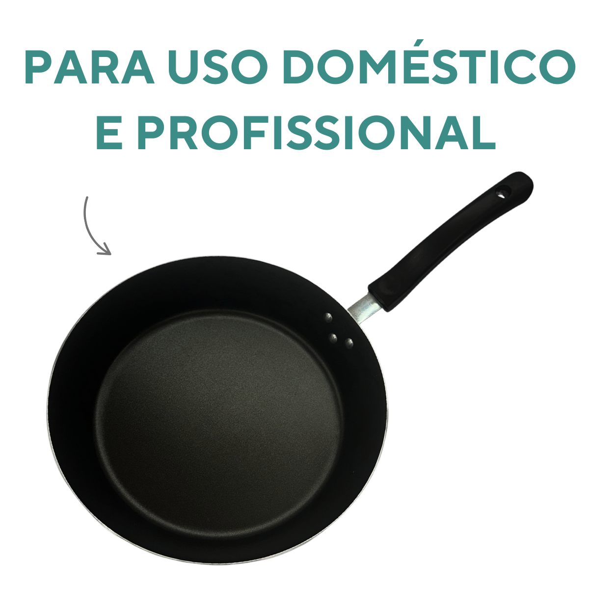 Frigideira Aluminio Hotel N28