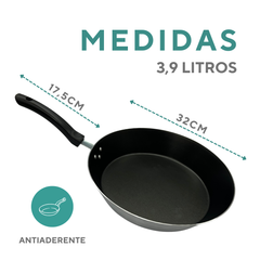 Frigideira Alumínio Hotel N32