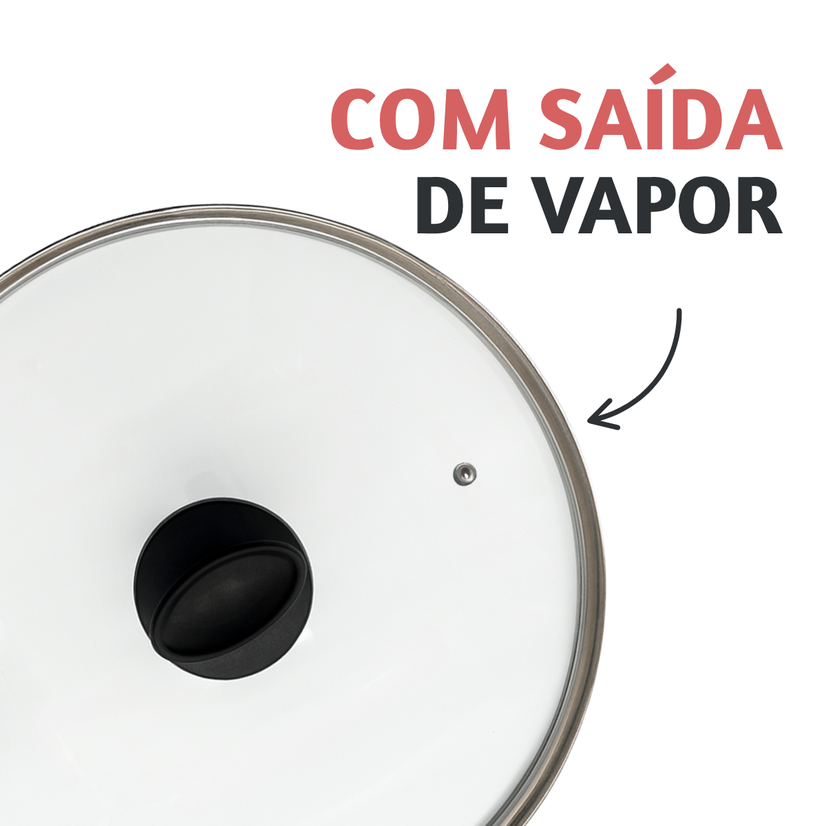 Tampa Vidro N32 Pegador Baquelite