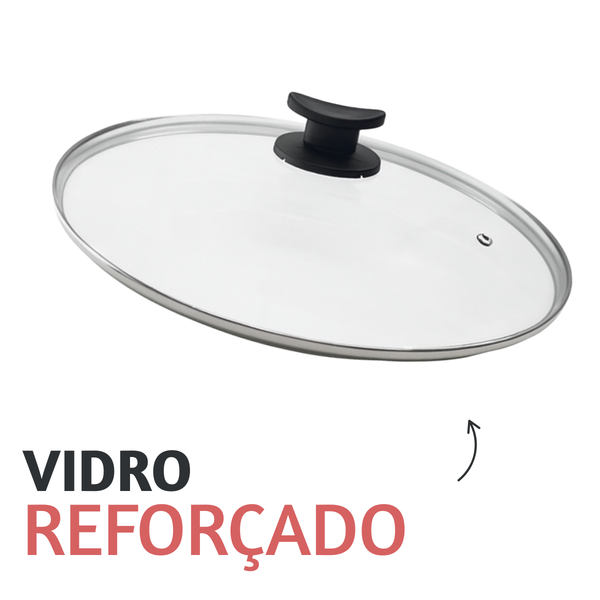 Tampa Vidro N32 Pegador Baquelite