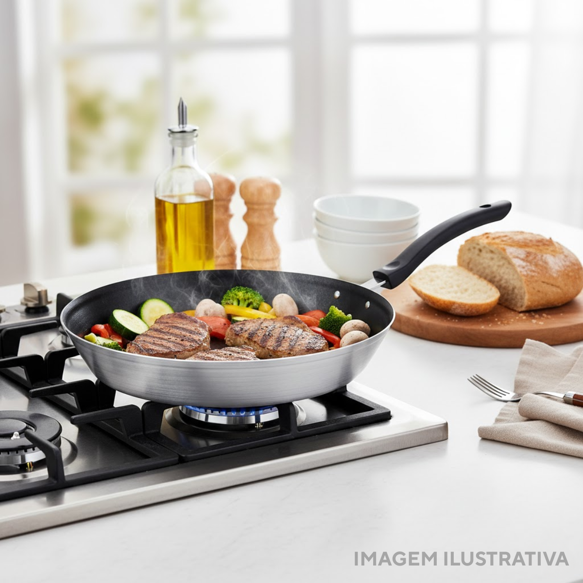 Frigideira Aluminio Hotel N34