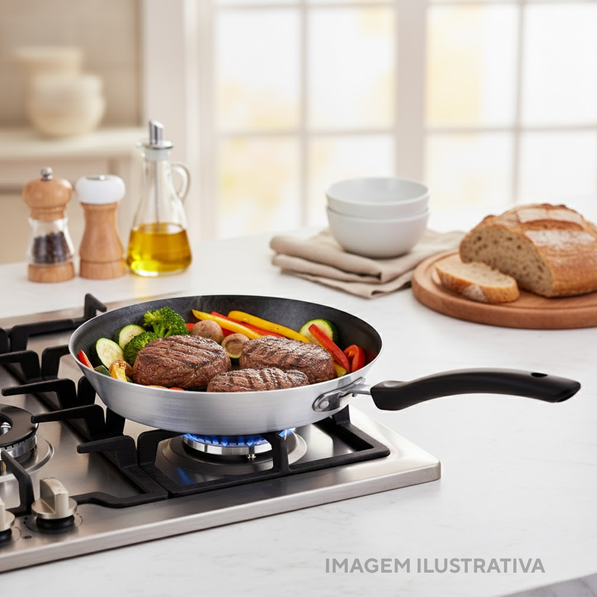 Frigideira Aluminio Hotel N36