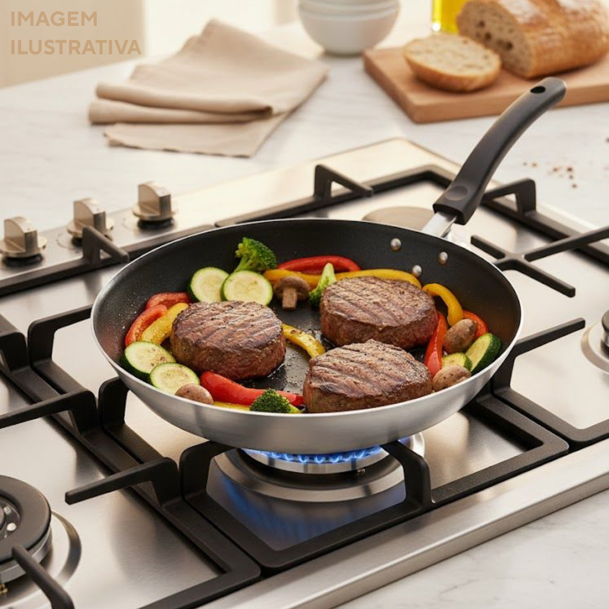 Frigideira Aluminio Hotel N36