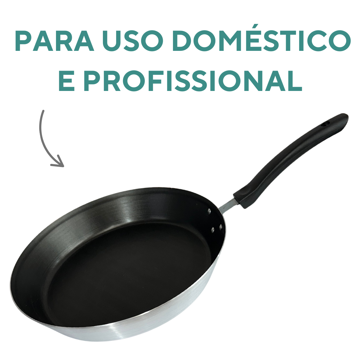 Frigideira Aluminio Hotel N36