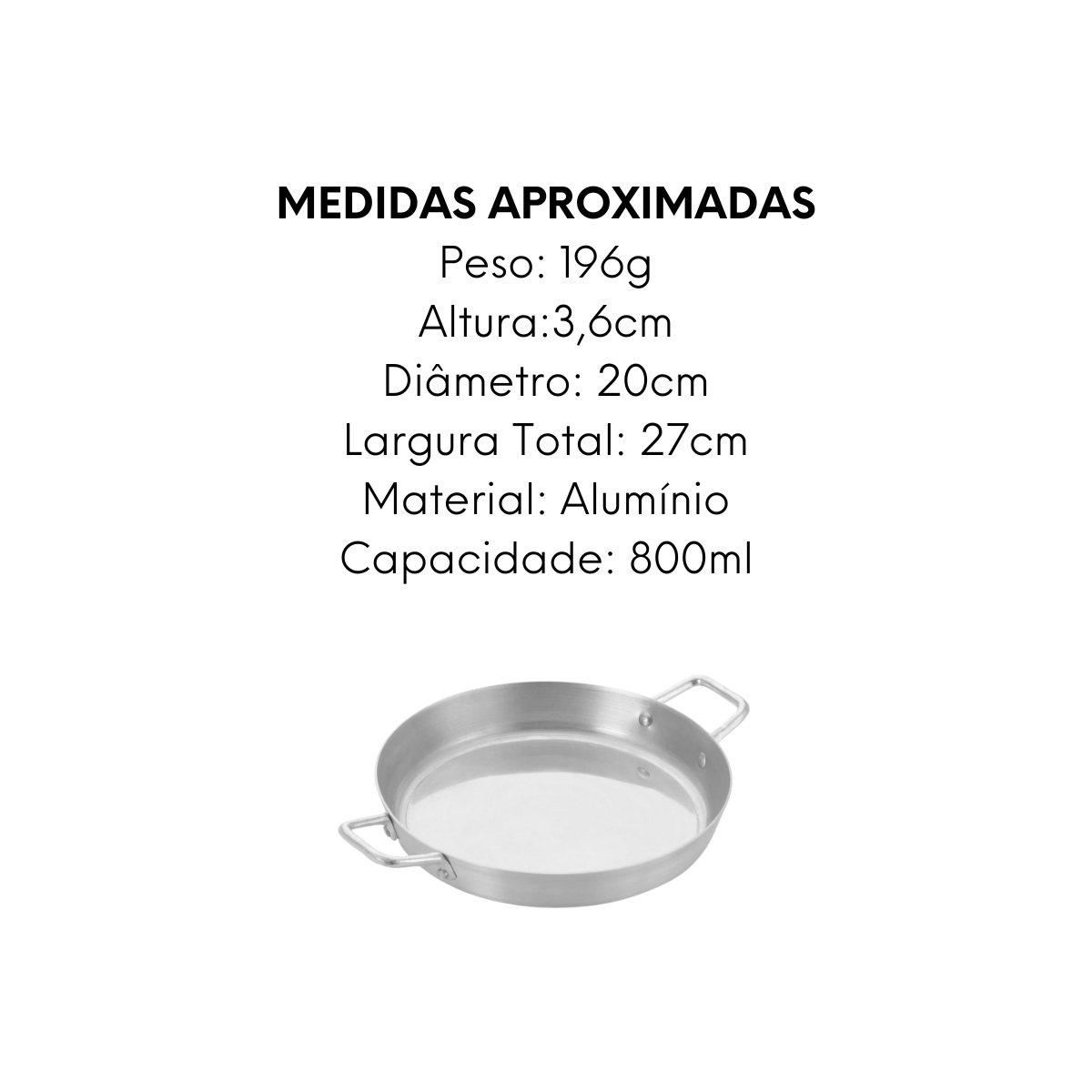 Pergaminho hotel N20 em Aluminio Nacional