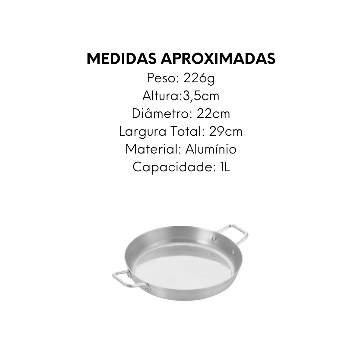 Pergaminho Hotel N22 em Aluminio Nacional