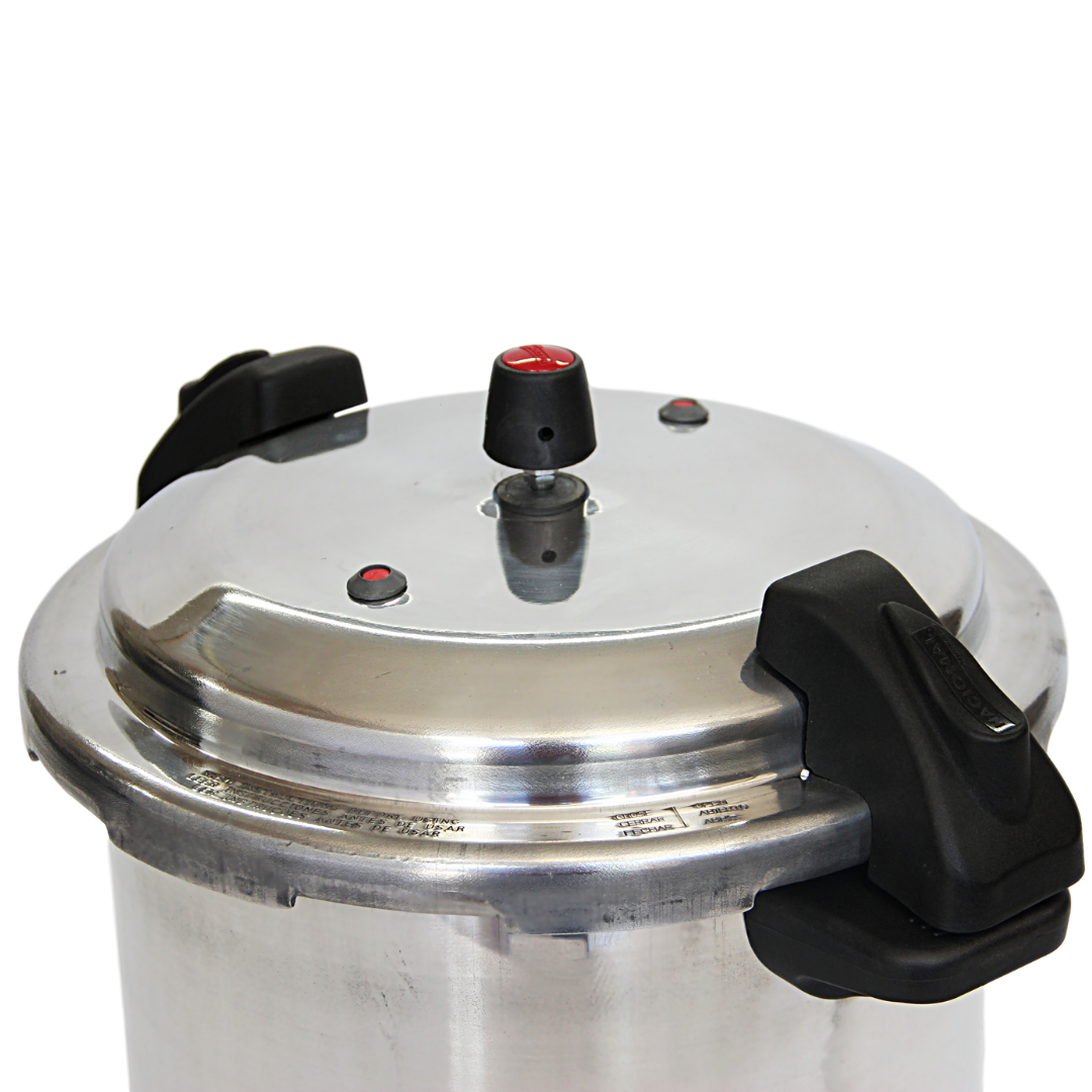 Panela de Pressão em Aluminio Polido Fechamento Externo 20L Nacional