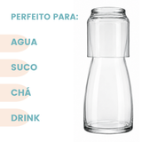 Moringa de vidro 500ml Com Copo