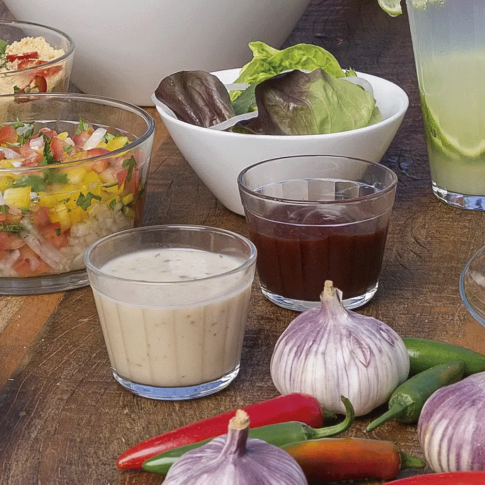 Pote de Vidro Americano 350ml Tampa Sortida Nadir