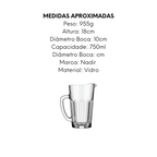 Jarra Bristol 750ml - A Gourmet